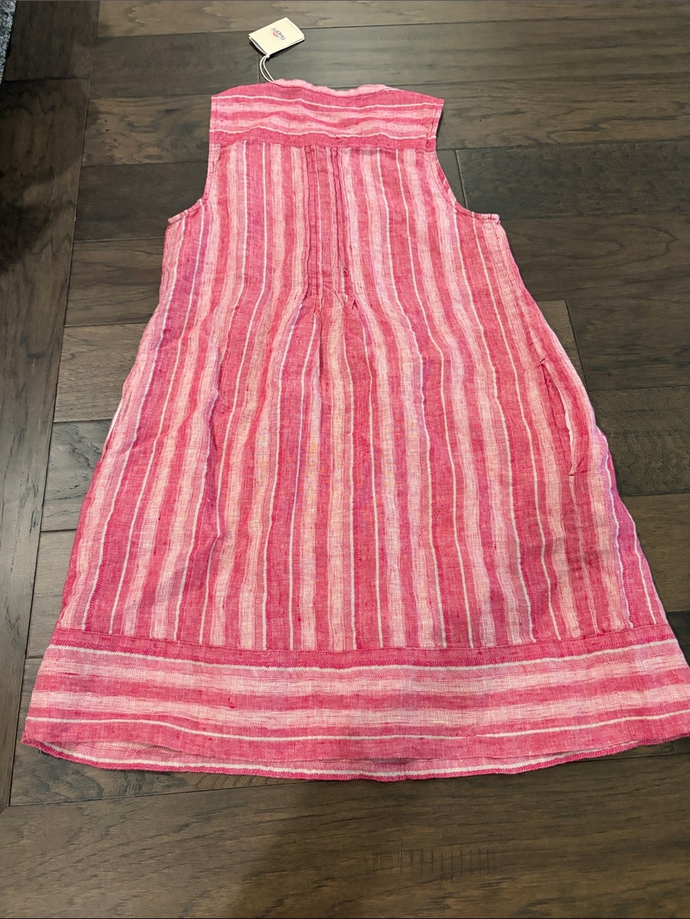 New With Tags Faherty Isha Dress Sz S in Granita Stripe - Picture 10 of 10